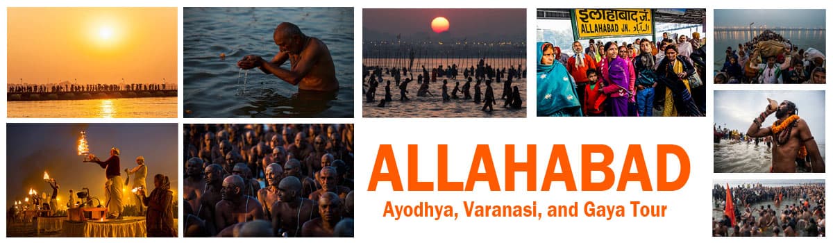 Allahabad, Ayodhya, Varanasi, Gaya 